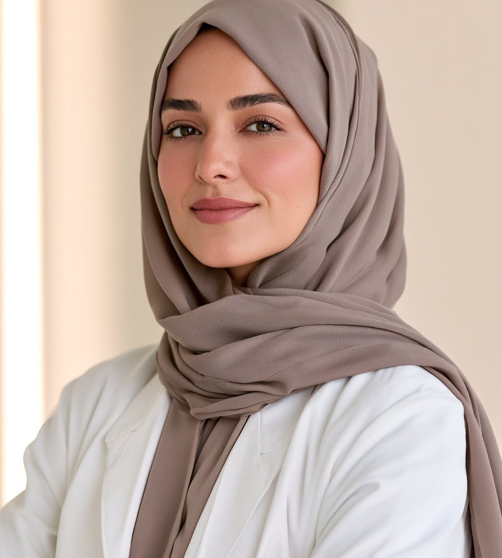 Dr. Amara Rahman, board-certified dermatologist